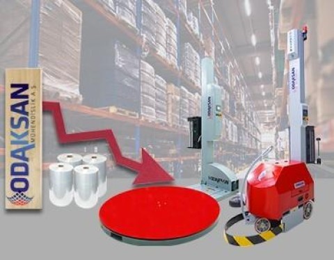 Odaksan Streç Sarma Makineleri %75 Tasarruf Sağlıyor