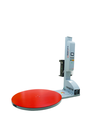 Rapid Plus Öngermeli 4" Ekranlı Palet Streçleme Makinesi